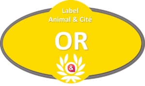Label Badge Or décerné par Animal&Cité